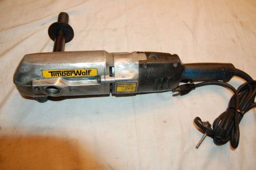 Black &amp; Decker Timberwolf 1/2&#034; Dual Speed Reversible Right Angle Dril1 1350-9