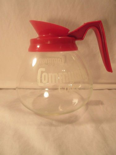 Community Coffee Replacement Glass Commercial Coffee Carafe 12 Cup