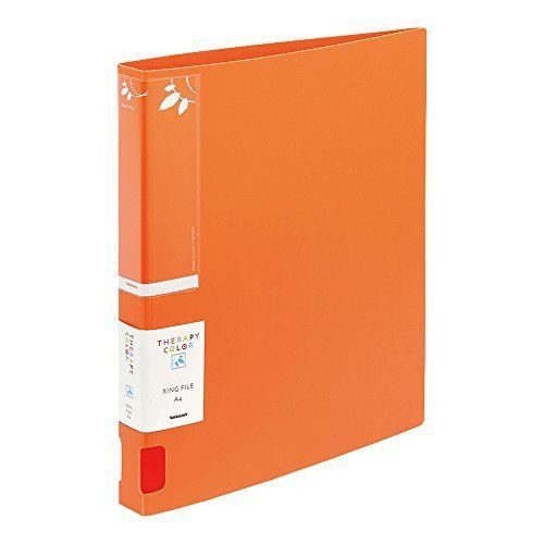 Nakabayashi Co Ltd - D ring file A4 Orange color RF4032RO