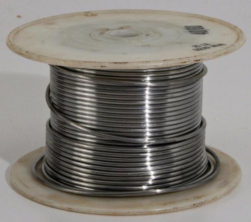 40/60 SOLDER WIRE solid 1/8&#034; thick 12+ lb partial reel spool metal