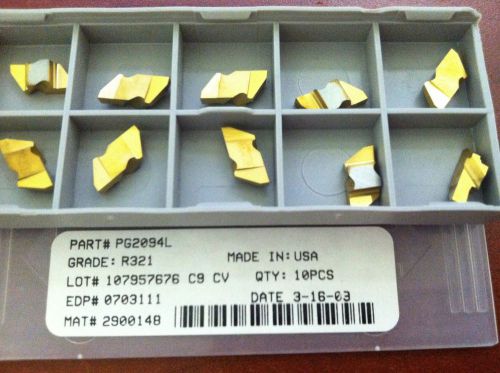 RTW PG2094L R321 Indexable Carbide Grooving Inserts