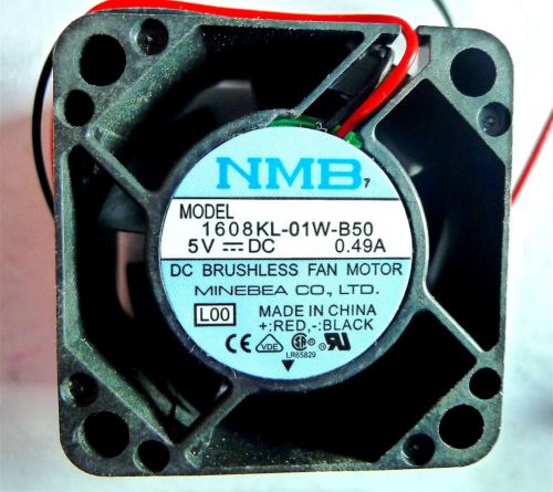 Lot of 132 - nmb technologies 1608kl-01w-b50  dc axial fans -minebea   new prime for sale