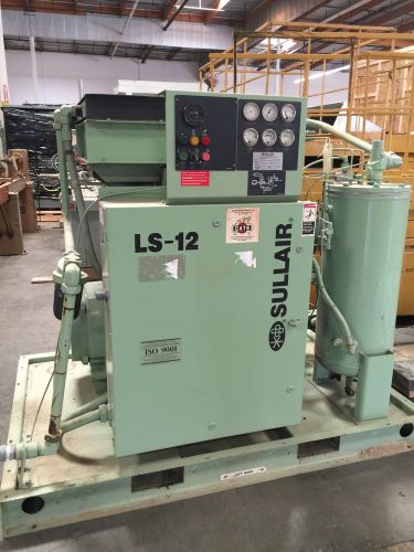 Sullair 50hp model ls-12 psig 115.125 air compressor serial # 003116492 for sale