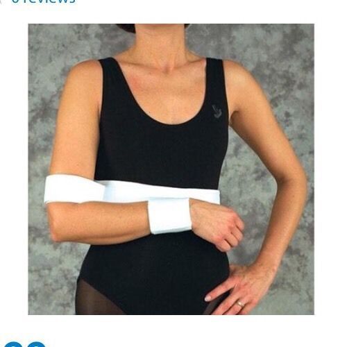 Scott specialties elastic shoulder immobilizer female medium white for sale