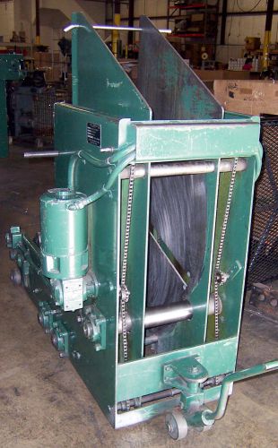 Cooper Weymouth 2500 lb Coil Cradle and Air Feed Straightener Combination Unit