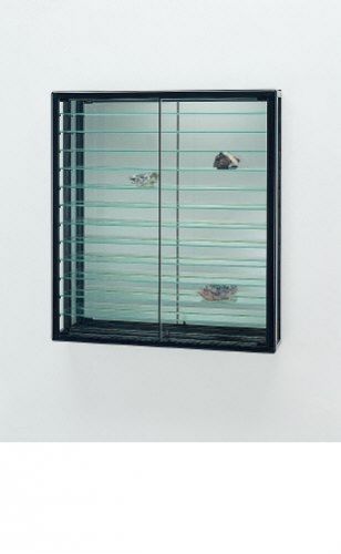 showcase,12 adjustable shelves,glass display case, full vision,glass showe case,