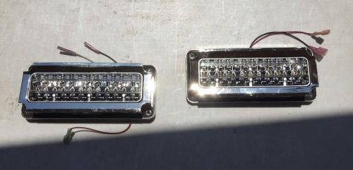 code 3 pse 3x7 led light heads in exc cond prizim model must see