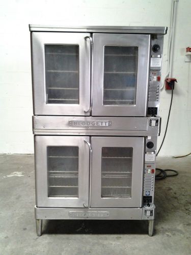 Blodgett double stack pizza convection oven bakery EF-111 pie bread