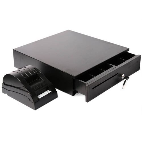 POS Printer + Cash Drawer USB Interface Suspension System Printing Machine