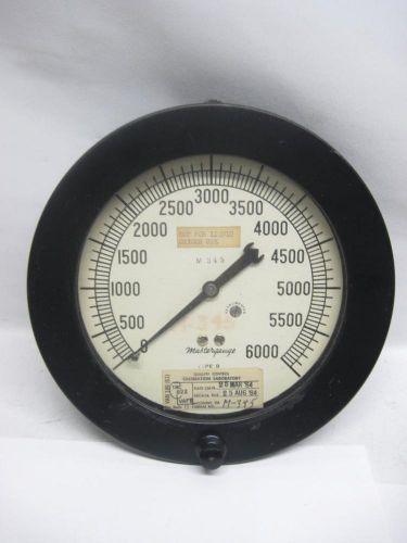 Master Gauge M345 Type B Measurement Press Gauge Dial