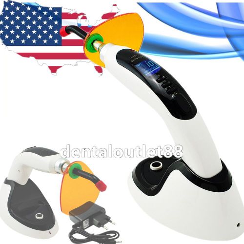 BLACK color  tooth whitening accelerator LED Curing Light Lamp1400MW NEW ca