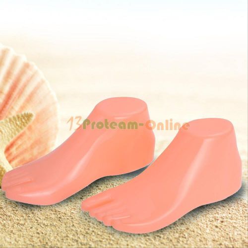 1 Pair Adult Feet Foot Thong Style Sandal Shoes Mannequin For Shoe Foot Display