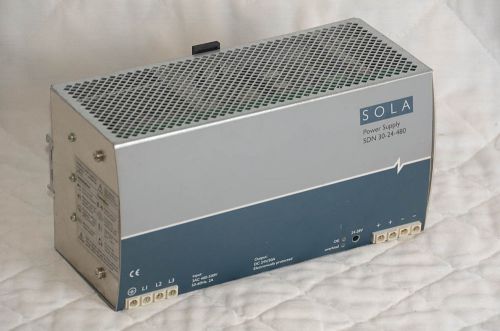 Sola sdn30-24-480 power supply for sale