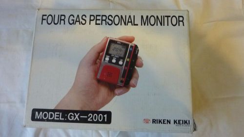 Riken Keiki GX-2001 Four Gas Monitor with Sample Drawing Pump