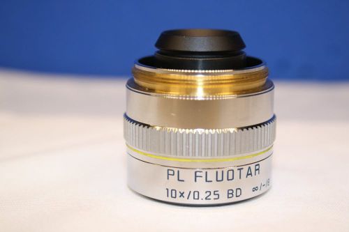 HIGH QUALITY, Leica PL FLUOTAR 10  0.25 BD  566018 Microscope Objective