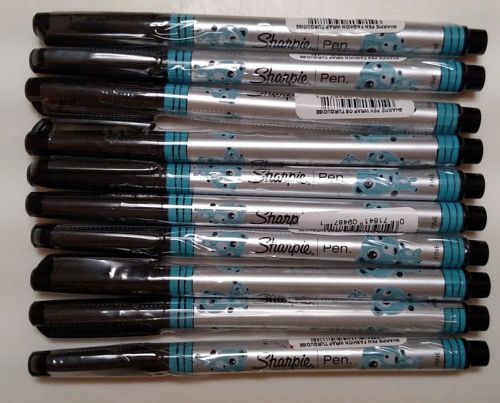 Sharpie Fine Point Special Edition Fashion Wrap Markers TURQUOISE Lot of 10