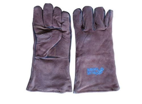 TIG MIG Stick Welding Gloves, Leather Welding Glove, Arc Welding Safety Gear