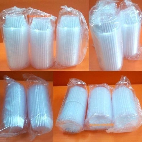 5000 Small Plastic Cups 0.3 oz.Disposable Container Circle Shape Mini Cake Jelly