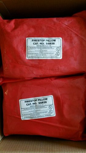 NEW* CASE OF 8 Specified Technologies Firestop Pillows CAT NO SSB36 Fire Safety