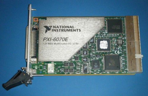*Tested* National Instruments NI PXI-6070E Multifunction DAQ High-Speed 12-bit