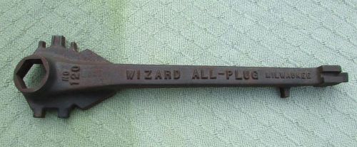 Milwaukee Wizard No. 120 Drum Bung Wrench All-Plug
