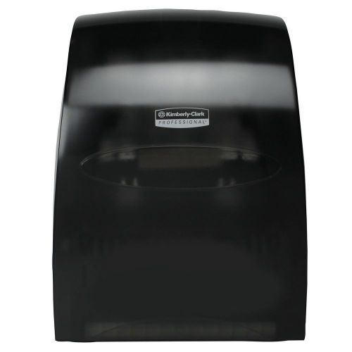 Boardwalk automatic roll towel dispenser, black translucent - bwk 37green 98982 for sale