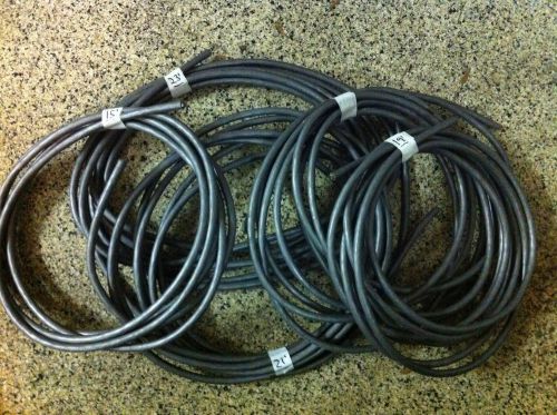 Belden 8778 raw 6-pair snake cable, assorted short pieces