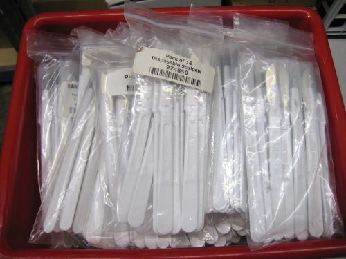 Disposable Scalpels Plastic Handle Carbon Blade