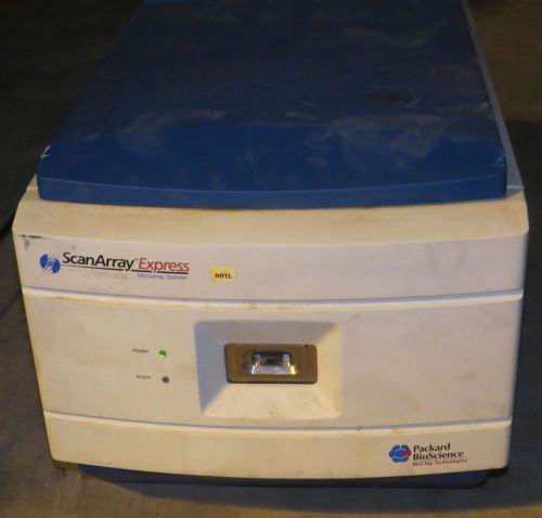Packard bioscience scanarray express microarray scanner pn 900-3011536000 (#948) for sale