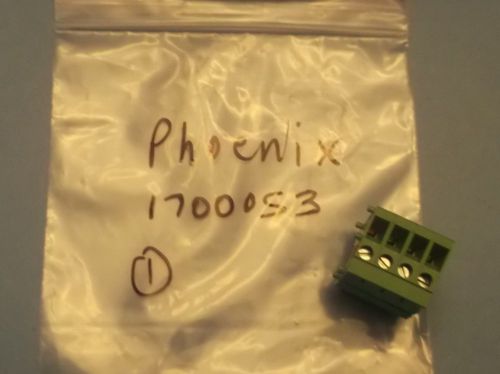 1700053 - QTY 1 - PHOENIX CONTACT FRONT2,5-V/SA10 NEW MADE IN GERMANY