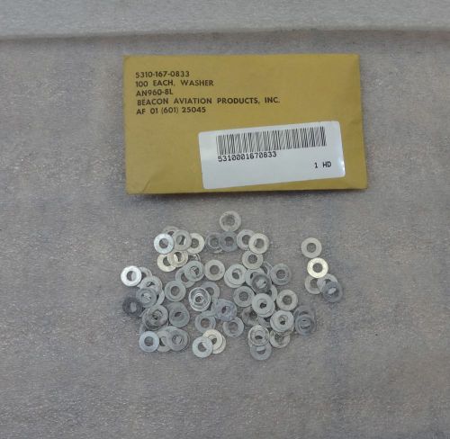 1400 each flat washers fits #8 screw 5310001670833 new! for sale