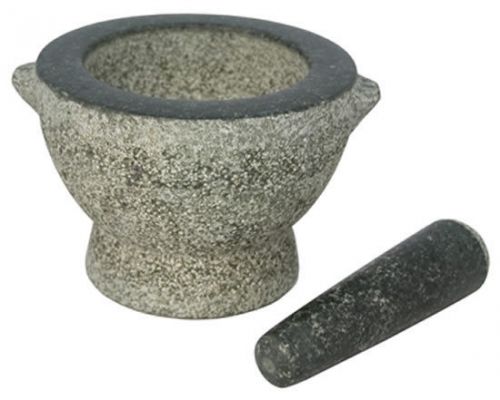 6&#034;stone granite mortar and pestle-handcarved China