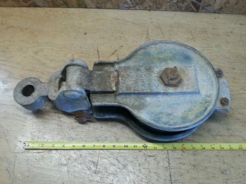 Arco snatch block pulley model 6416 with swivel eye 14 ton? for sale