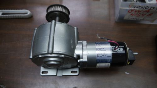 Parvalux motor, ref:PM10.LWS/W04145/07K, 50vdc, 1.3a, 3000rpm, ratio:16/6, 30rpm