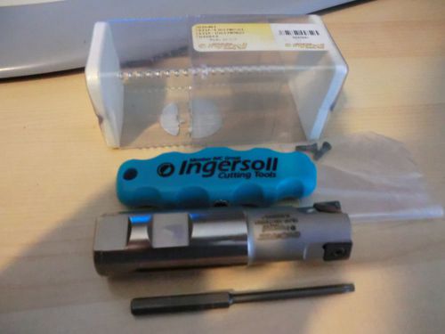 INGERSOLL 1&#034; END MILL 1SJ1F1001780R01 MILLING INDEXABLE CARBIDE INSERT TOOL BIT