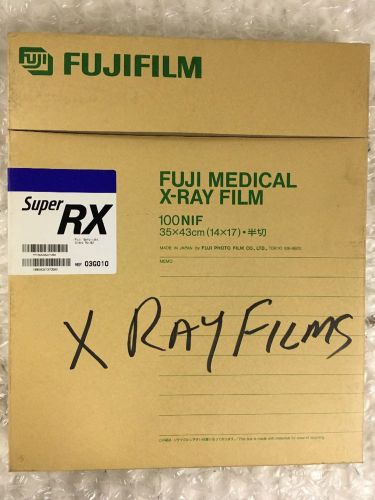 Fuji Medical x-ray film 100 NIF 35x43cm (14x17)