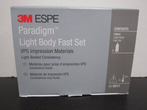 Dental 3m Espe VPS Impression Material Light Body Fast Set 2x50ml # 5511