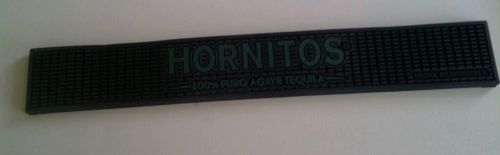 Hornitos Tequila Logo Flow Rail Rubber Mat Bar Pour Drip Spill Pad NEW