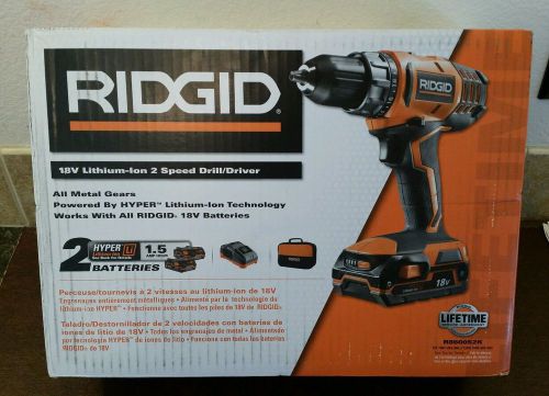 Ridgid R860052K 18-Volt Compact Drill/Driver Kit - New