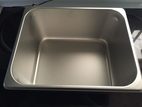 1/2 size stainless steel hotel pan prep table pizza cooler with lid lot for sale