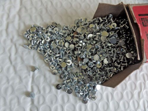 1# (@1100+) steel tinners rivets 3/32x5/32&#034;, 2mm x 5mm zinc plated free shipping for sale
