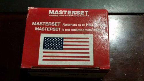 MasterSet Fasteners to Fit Hilti Tools 8mm x 3/4&#034; With Top Hat - 100 Pieces