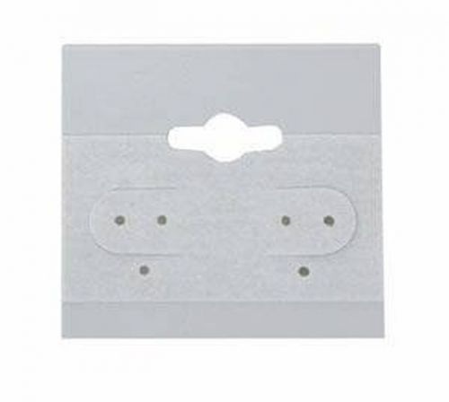 100 GRAY EARRING CARDS