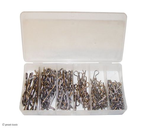 NEW 150-pc HAIRPIN CLIP ASSORTMENT - hair pin pins clips set kit hardware tools