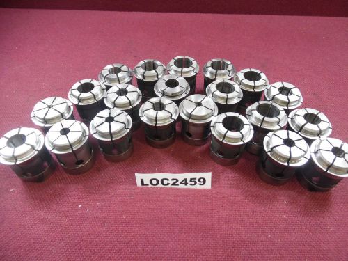 Lot of 21  s &amp; m th612 collets    loc2459 for sale