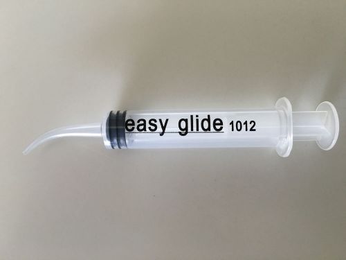 25 --Easy Glide Curved 1012 Tip Syringes 10 Cc ,25pcs Sterile Blister Packs 10ML
