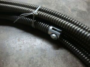 Plumbing drain snake inner core  3/8  inch x 50 for sale