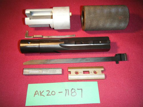 Sunnen Complete Mandrel AK20-1187 :S1187 Sleeve, AK20-A Adapter, UE-B Shoe Stone