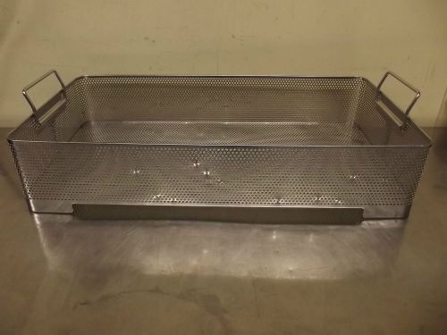 Medical Sterilization Tray 20.5&#034;x 11&#034; x 4.25&#034; w/ Handles-Nice Shape-m1039