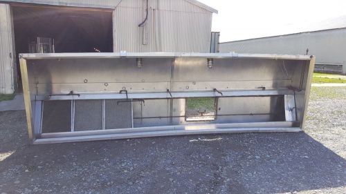 15&#039; Stainless Steel Commercial Kitchen Restuarant Exhaust Grease Hood Vent Fire